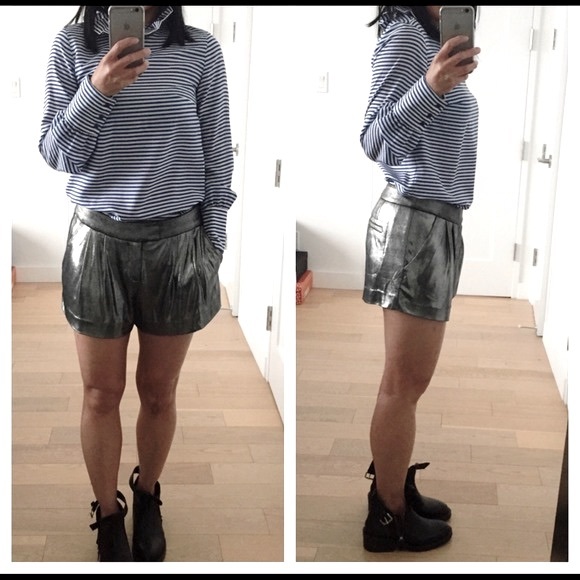 Club Monaco Nautical Striped Silk Top Size XS - Picture 2 of 2